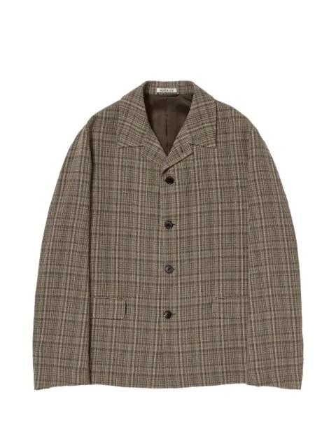 checks jacket by AURALEE