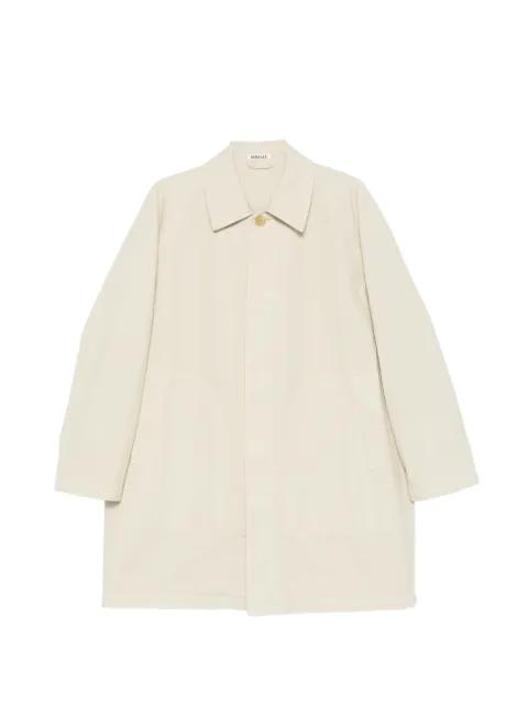 collared coat by AURALEE