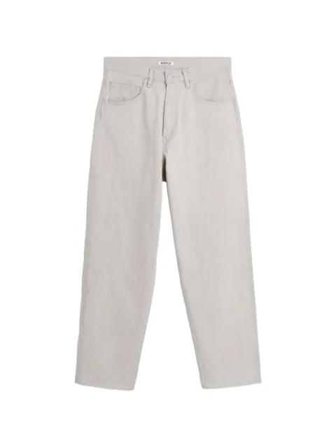 faded Hard Twist jeans by AURALEE