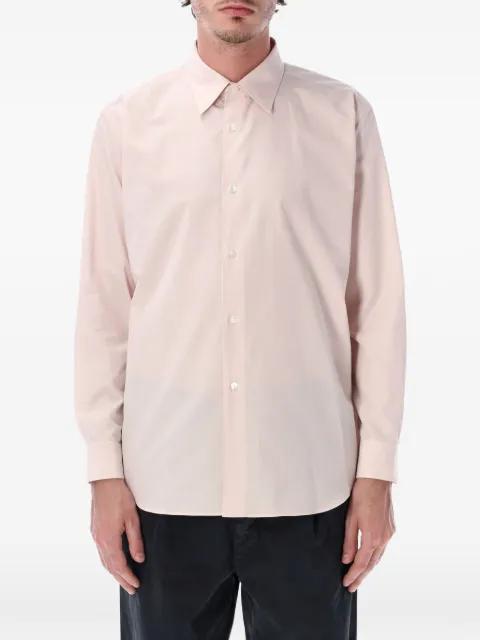 long-sleeve button-down shirt by AURALEE