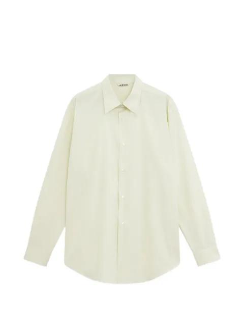long-sleeve buttoned shirt by AURALEE