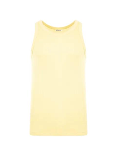 ribbed-knit tank top by AURALEE
