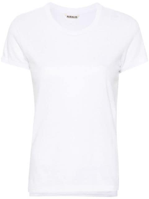 short-sleeve cotton T-shirt by AURALEE