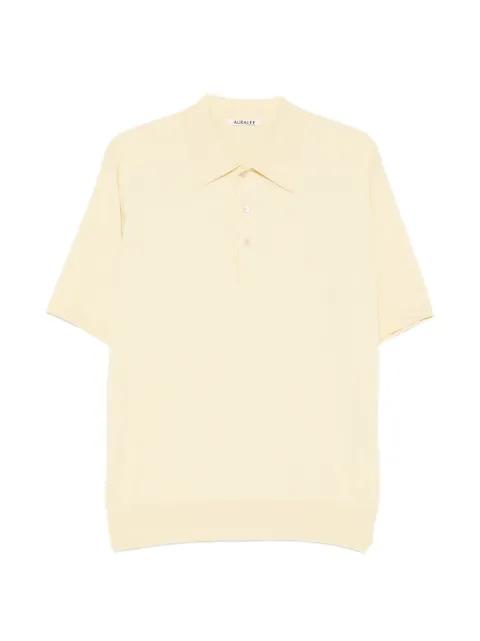 short-sleeve polo shirt by AURALEE