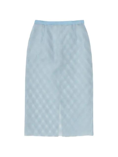 silk midi skirt by AURALEE