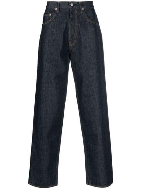 straight-leg cut jeans by AURALEE