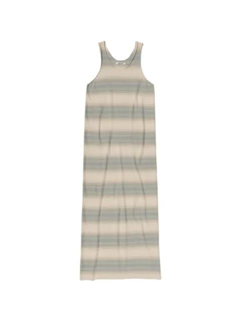 striped midi dress by AURALEE