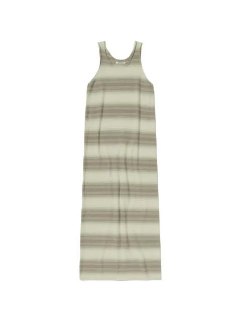 striped sleeveless dress by AURALEE