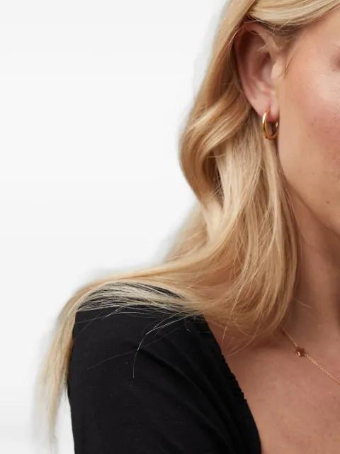 Alta crescent-shaped hoop earrings by AUREE JEWELLERY