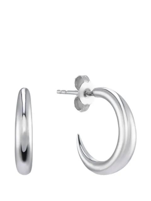 Alta crescent-shaped hoop earrings by AUREE JEWELLERY