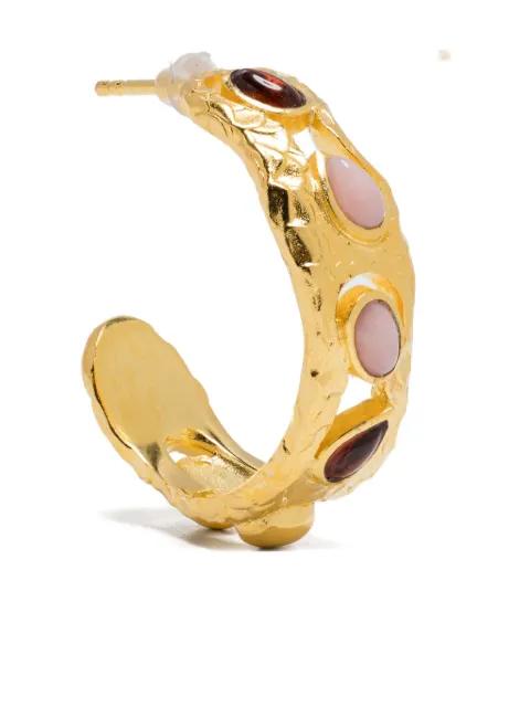 Atalide hoop earrings by AURELIE BIDERMANN