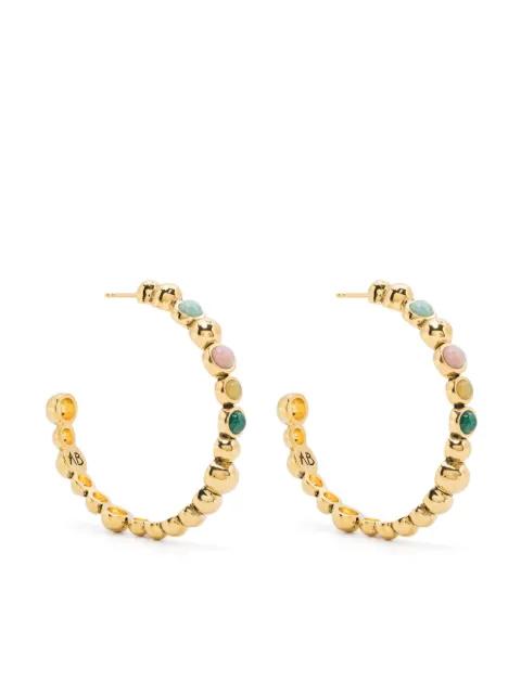 Honolulu hoop earrings by AURELIE BIDERMANN