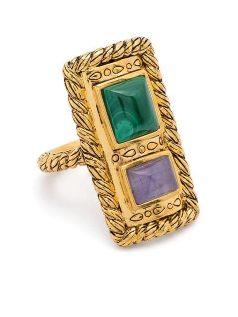 Malli gold-plated ring by AURELIE BIDERMANN