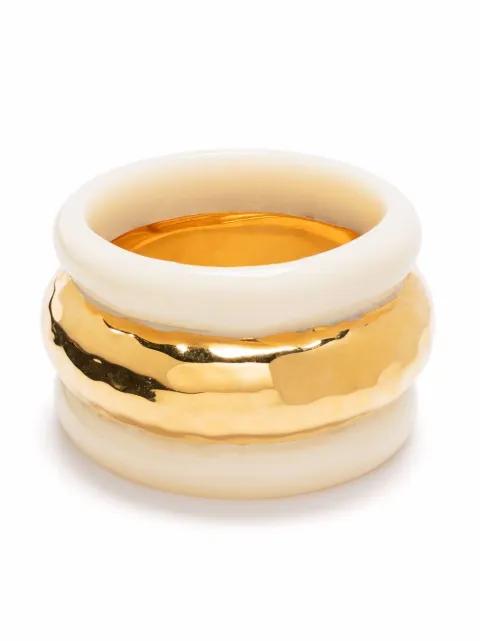Nazca band ring by AURELIE BIDERMANN