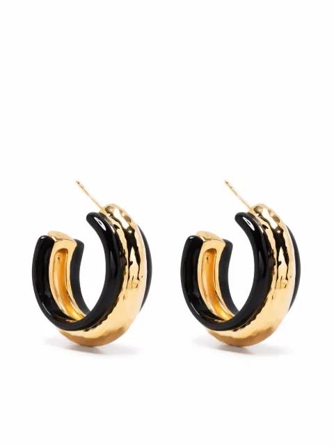 Nazca hoop earrings by AURELIE BIDERMANN