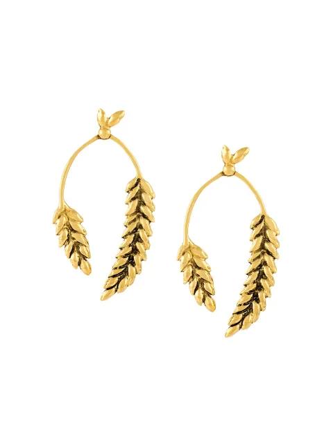 Wheat earrings by AURELIE BIDERMANN