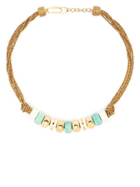 gold-plated Etania necklace by AURELIE BIDERMANN