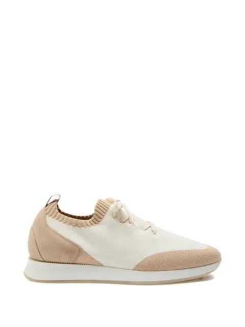 Active Knit lace-up sneakers by AURELIEN