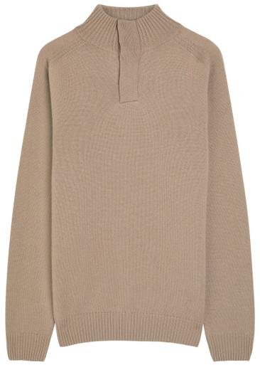 City wool and cashmere-blend jumper by AURELIEN