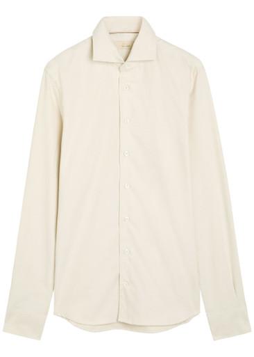 Cotton-blend shirt by AURELIEN