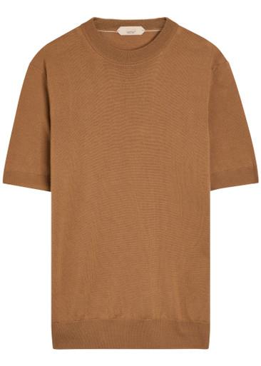 Knit merino wool T-shirt by AURELIEN