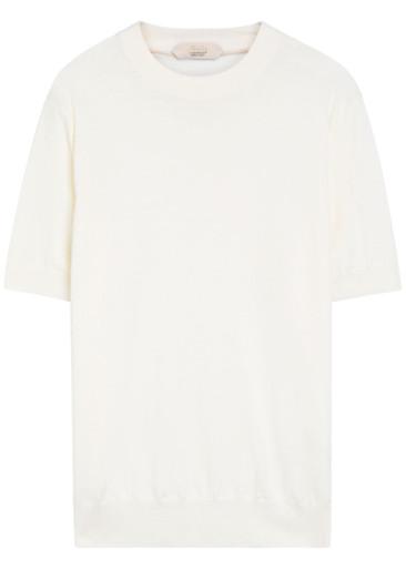 Knit merino wool T-shirt by AURELIEN