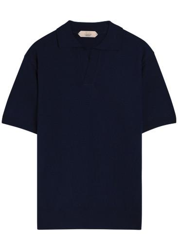 Wool polo shirt by AURELIEN