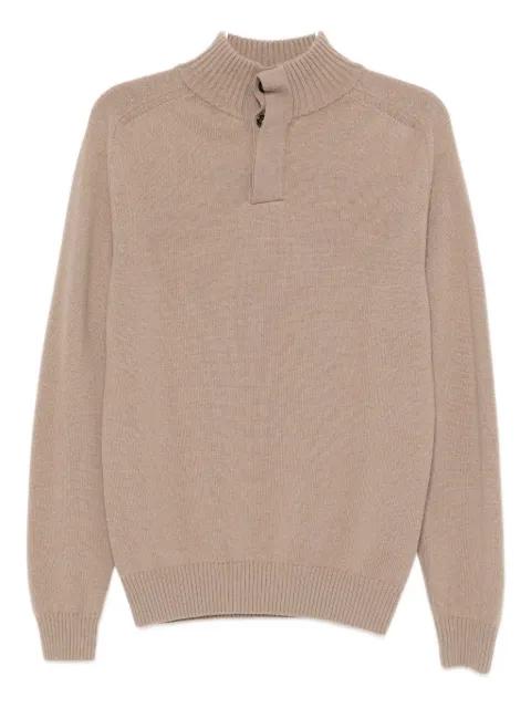 city button jumper by AURELIEN