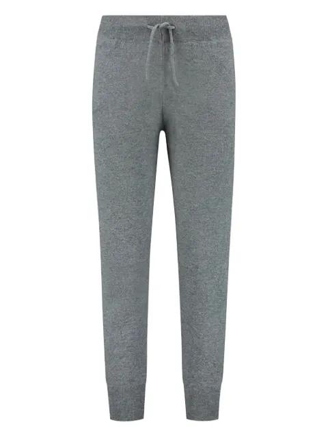 drawstring cashmere track pants by AURELIEN