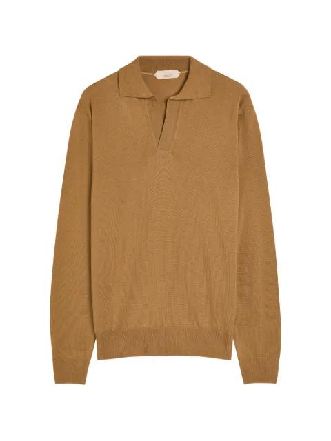 polo-collar T-shirt by AURELIEN