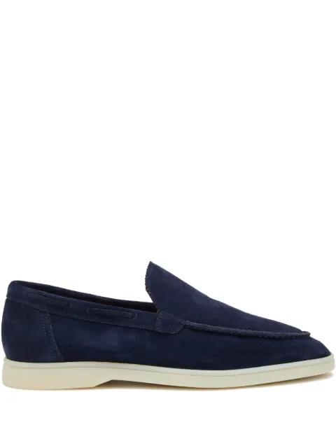suede flat loafers by AURELIEN