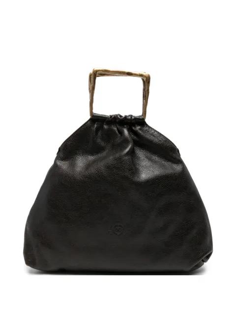 medium Delia square-handle tote bag by AUTENTICA 504