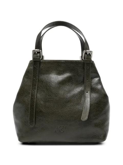 small Galatea buckle top-handle tote bag by AUTENTICA 504