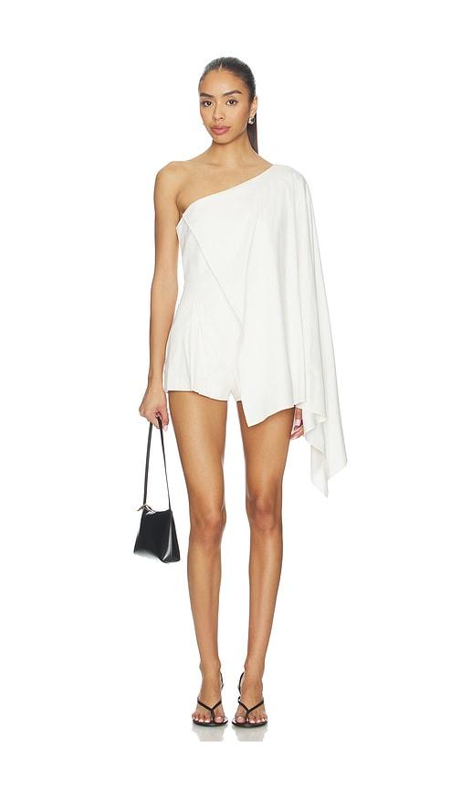 Auteur Studio AUTEUR Roux Jumpsuit in White by AUTEUR STUDIO