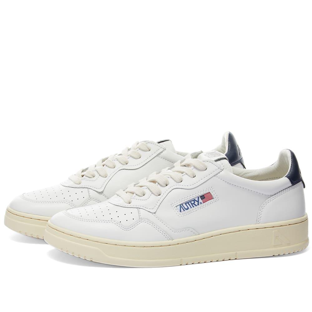 Autry 01 Low Leather Sneaker by AUTRY