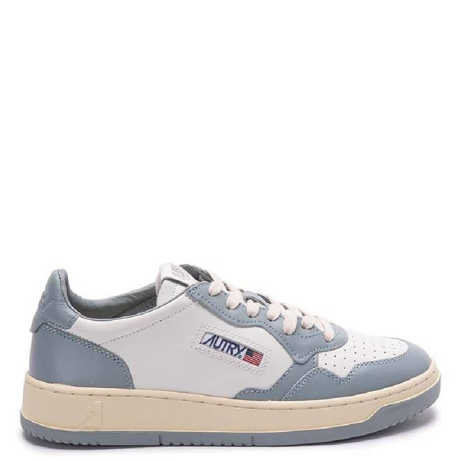 Autry Bicolor Medalist Leather Low Sneakers by AUTRY