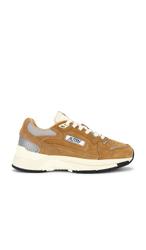Autry Hyperway Low Sneaker in Tan by AUTRY