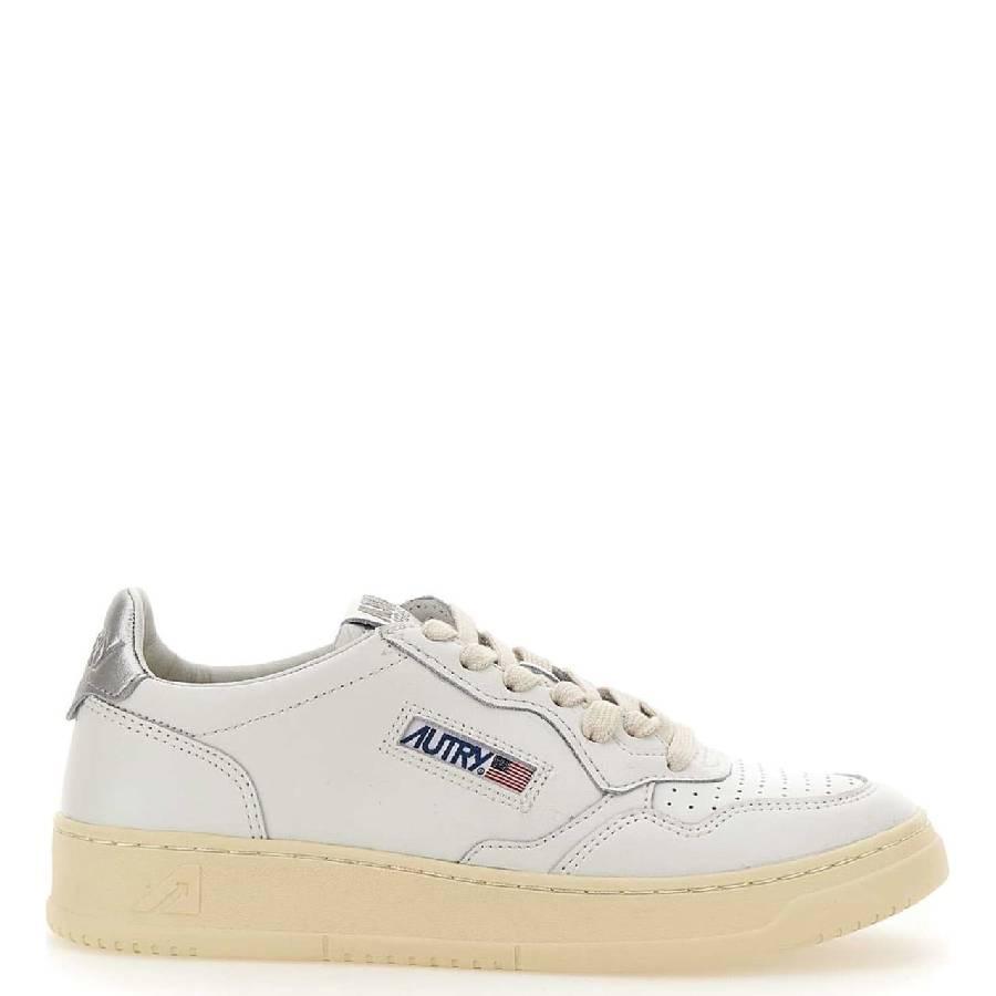 Autry Medalist Leather Low-Top Sneakers by AUTRY
