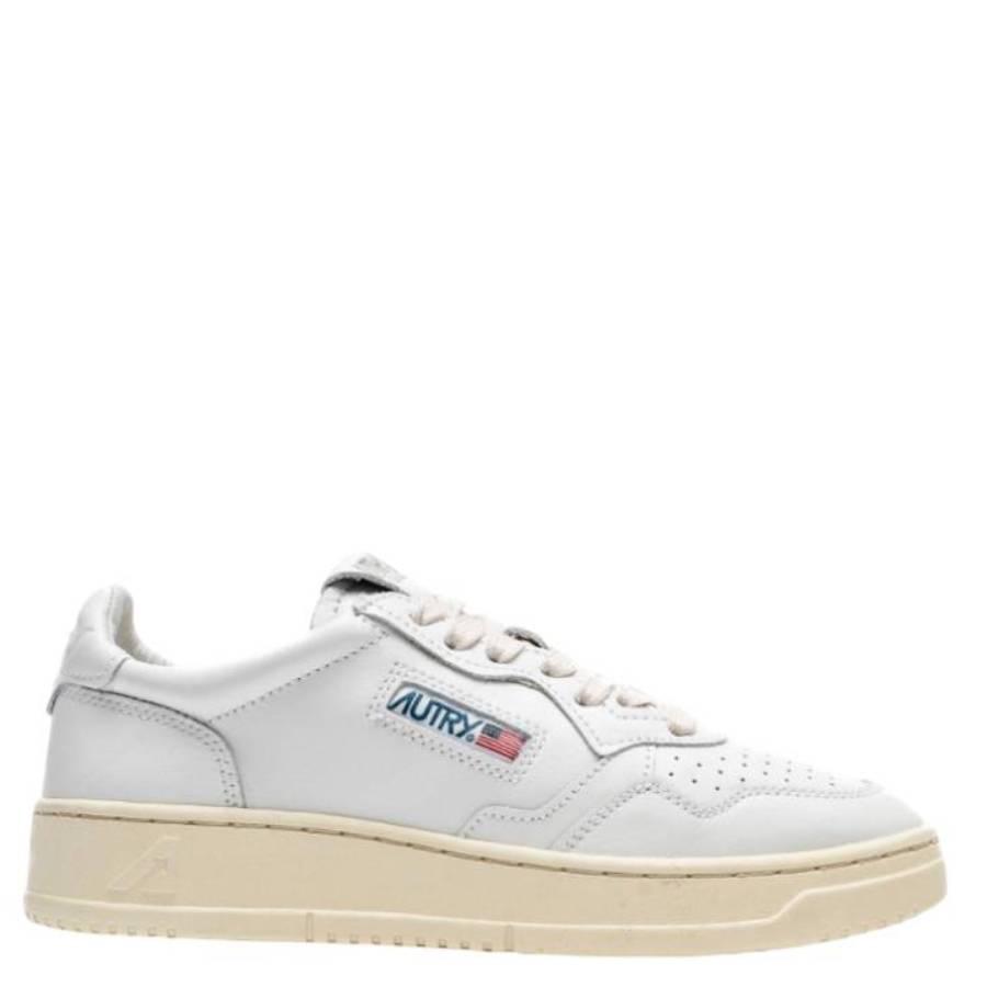 Autry Medalist Leather Low-Top Sneakers by AUTRY
