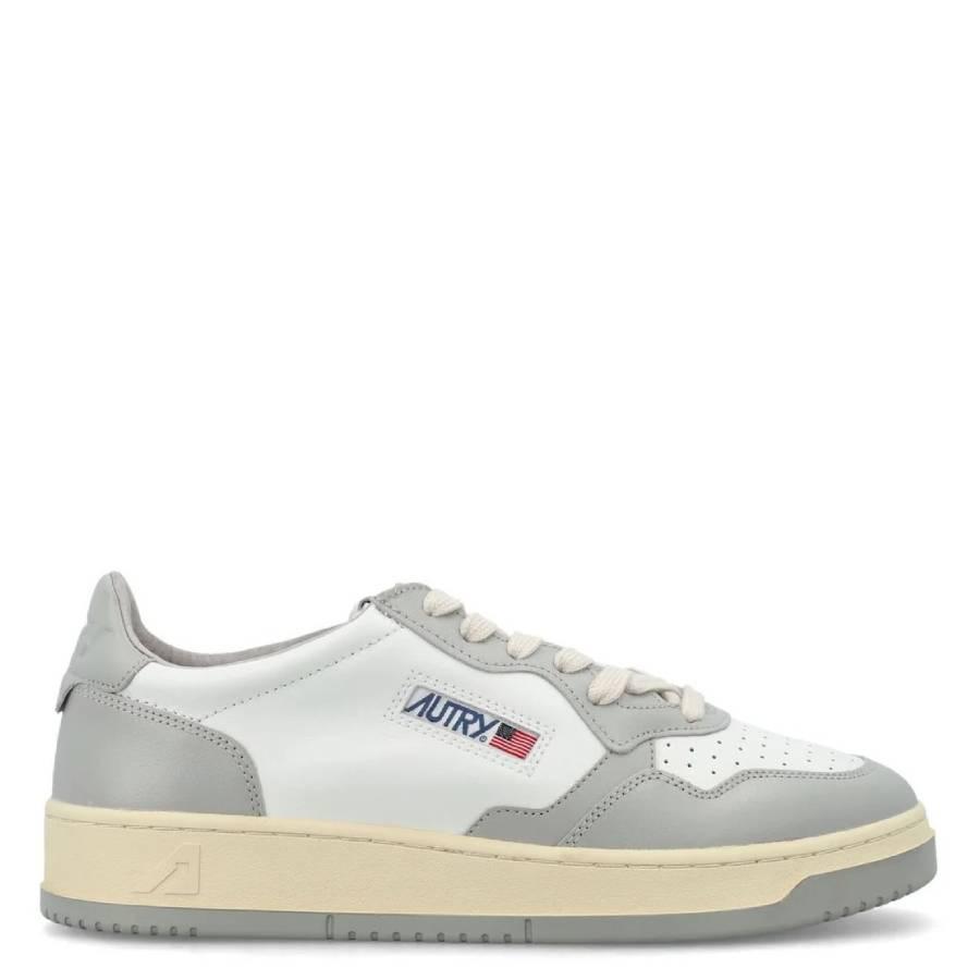 Autry Medalist Leather Low-Top Sneakers by AUTRY