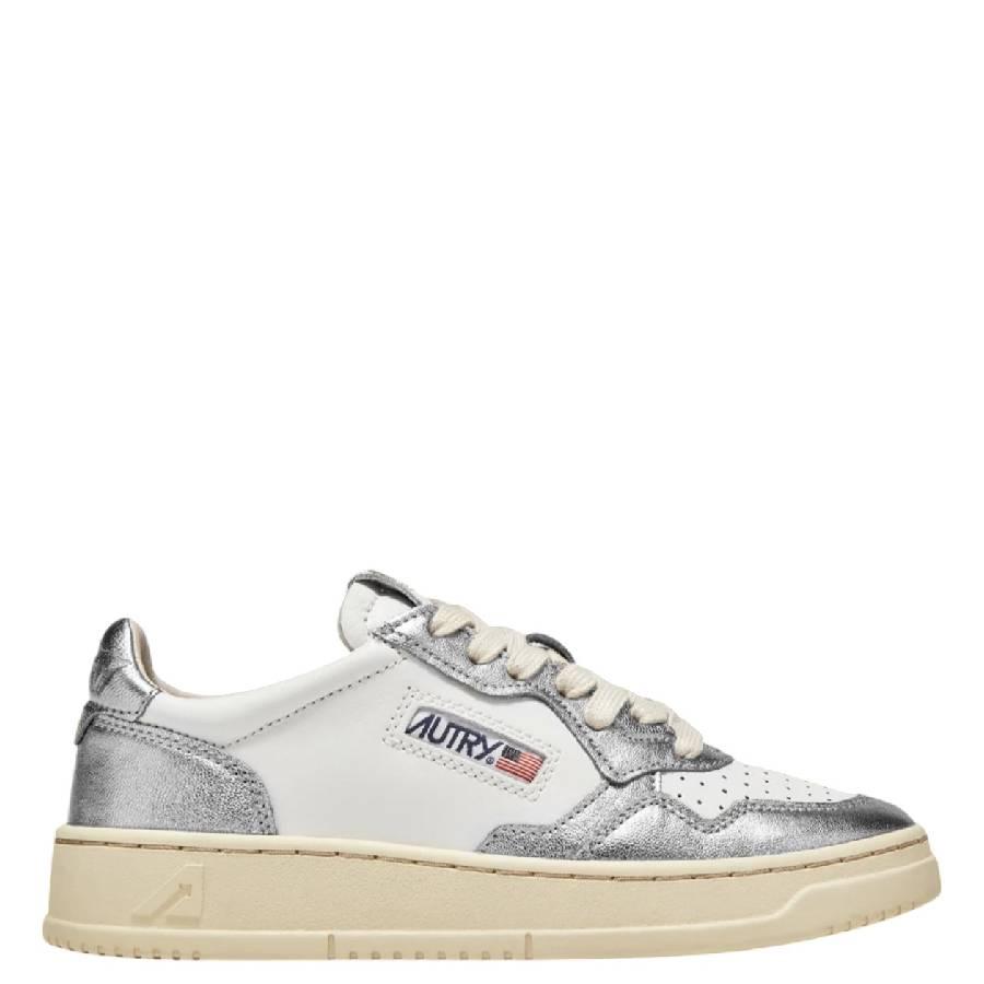 Autry Medalist Low Bicolor Leather Sneakers by AUTRY