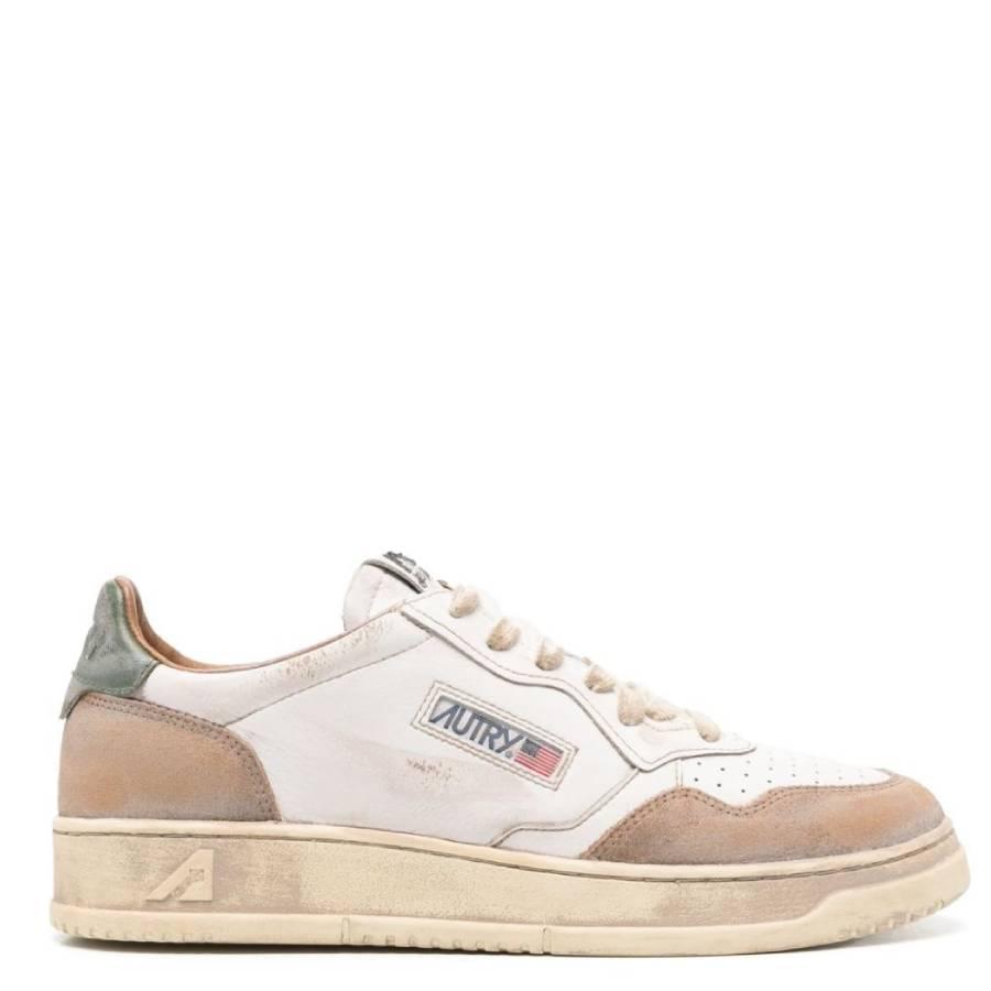 Autry Medalist Vintage Distressed Sneakers by AUTRY