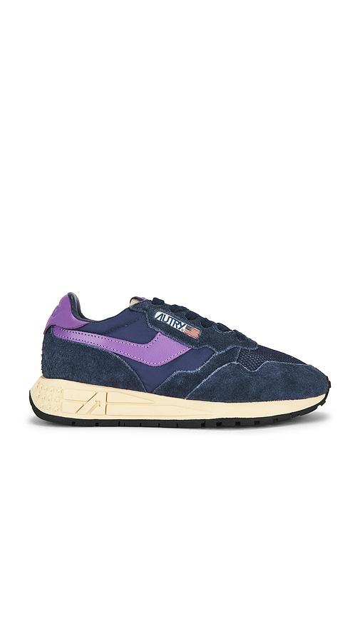 Autry Reelwind Low Sneaker in Navy by AUTRY