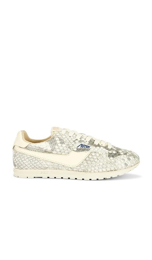 Autry Windspin Low Sneaker in Beige by AUTRY