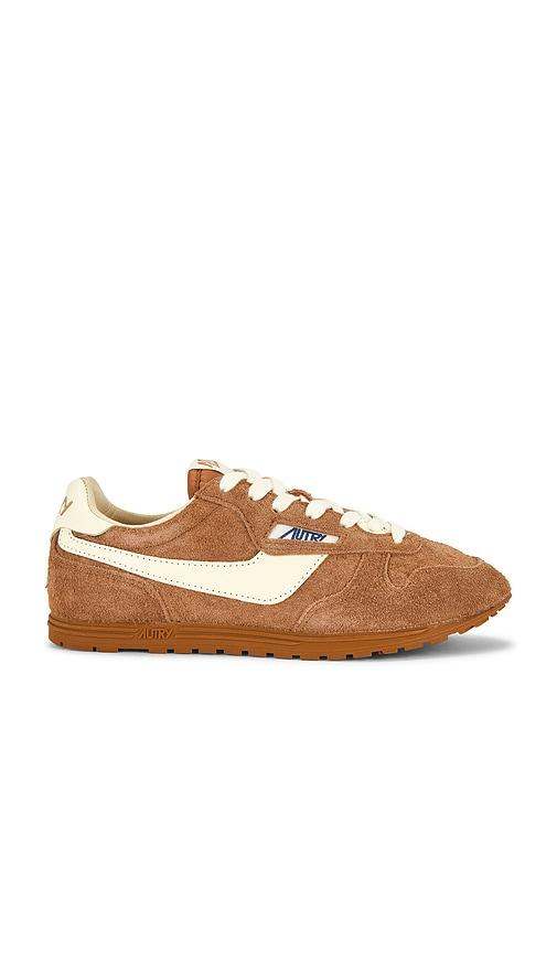 Autry Windspin Low Sneaker in Tan by AUTRY