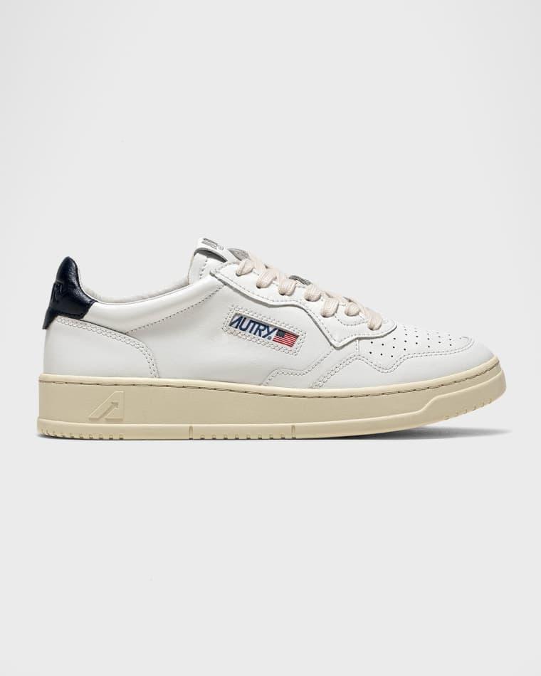Medalist Low-Top Bicolor Leather Sneakers by AUTRY