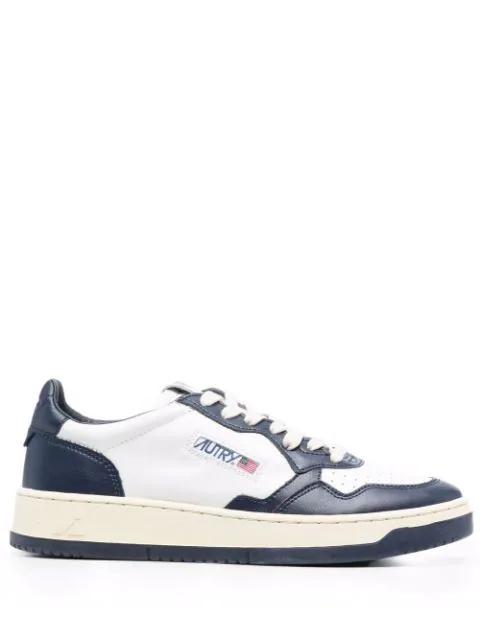 Medalist Low bicolour leather sneakers by AUTRY