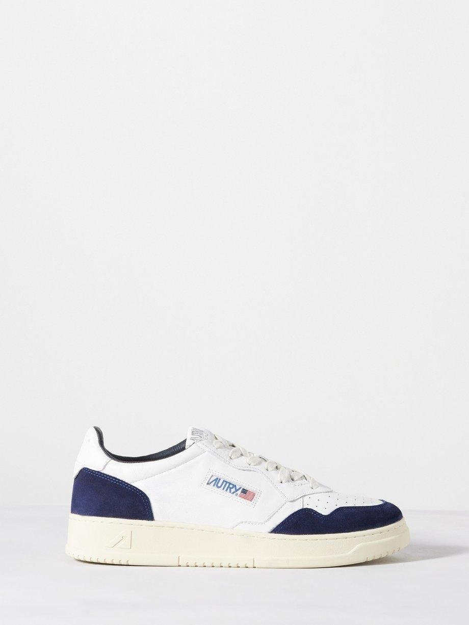 Medalist leather trainers by AUTRY