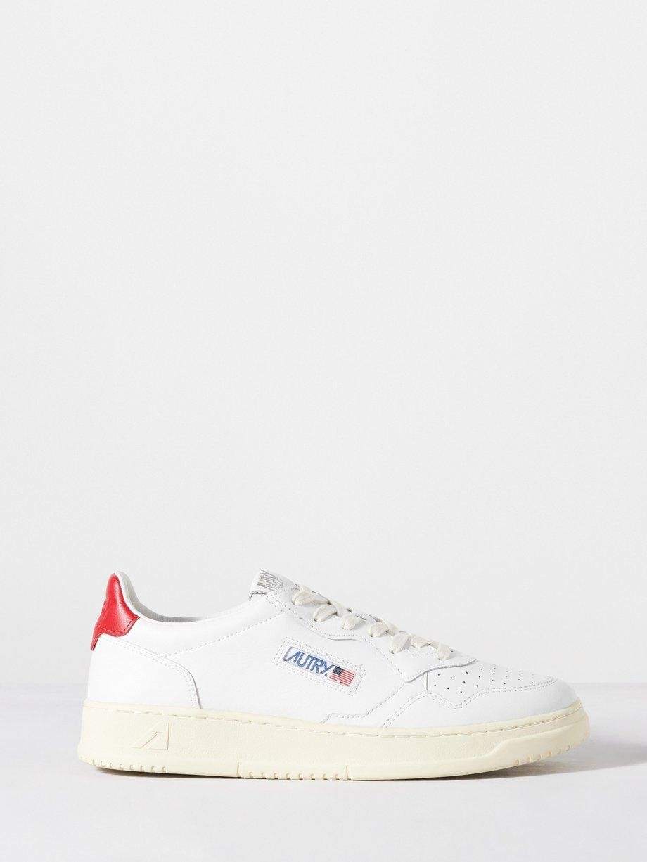 Medalist leather trainers by AUTRY