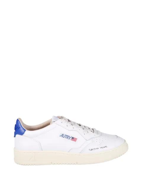 Medalist perforated-detail logo-patch sneakers by AUTRY